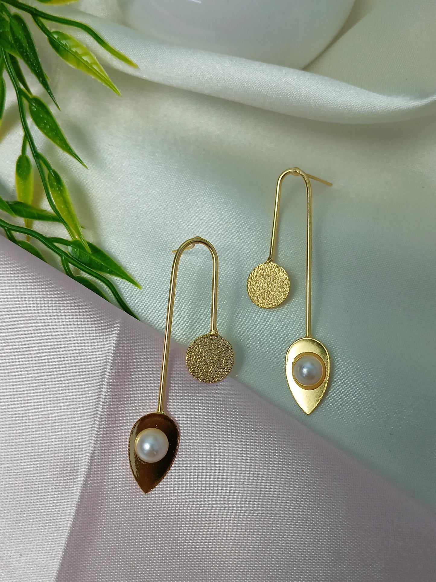 Brass and Metal Earring-number-2