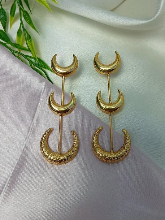 Brass and Metal Earring-number-4