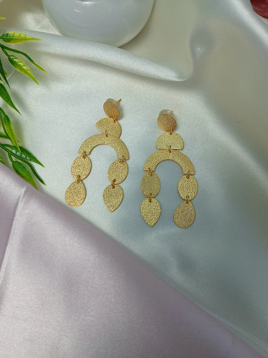 Brass and Metal Earring-number-7