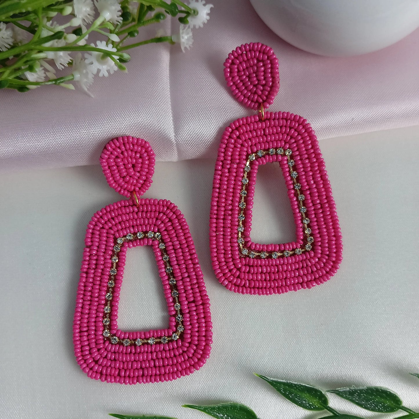 Beaded earring for women