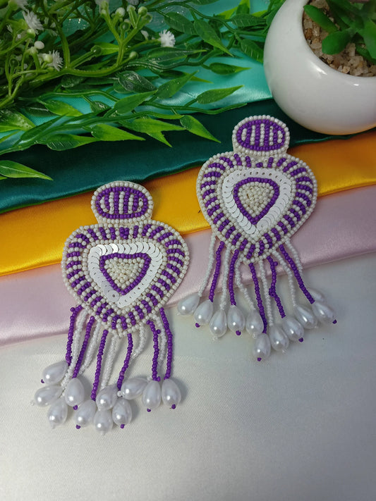 Beaded earring for women