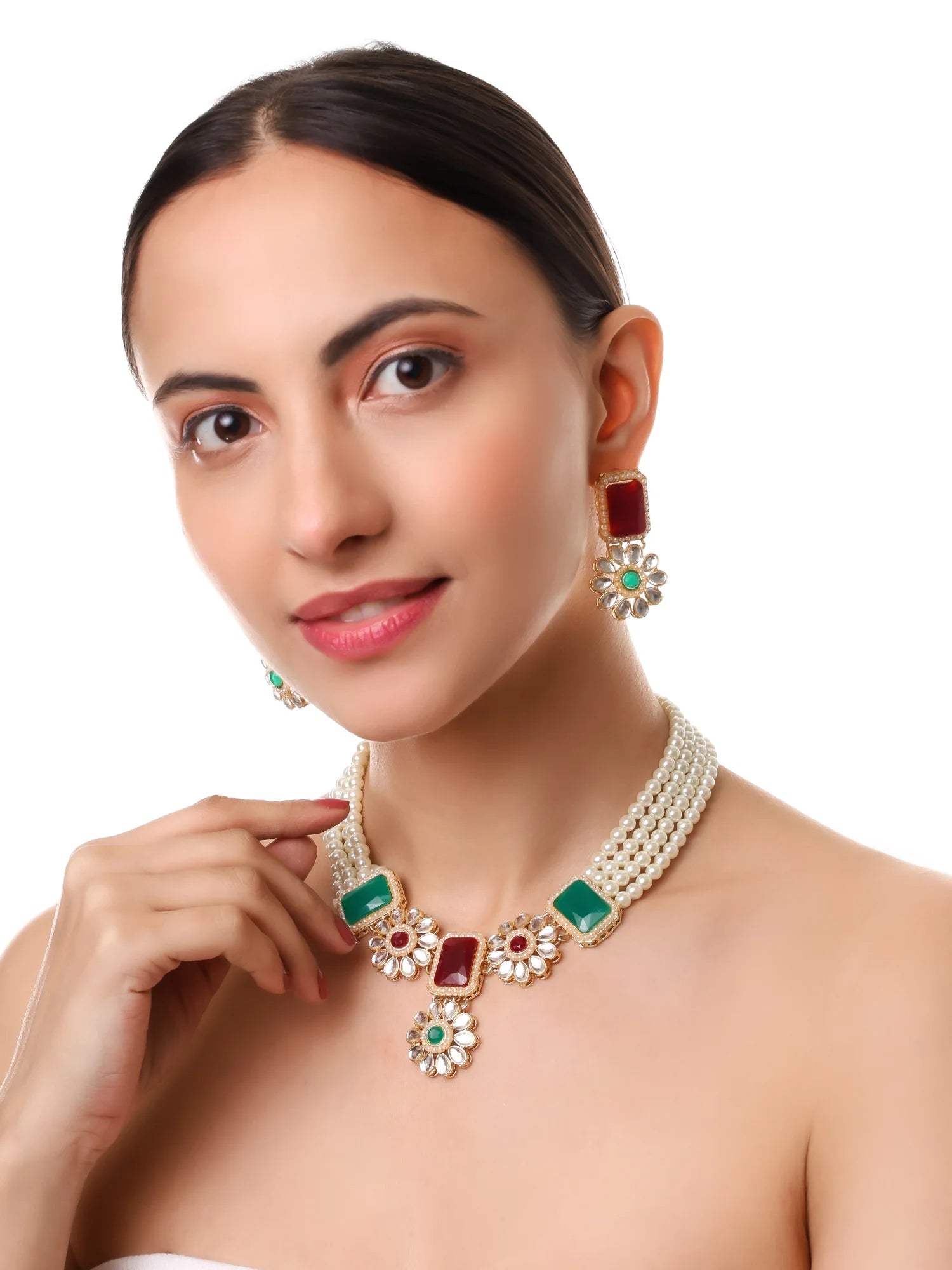 Traditional Stylish Multicolour Jewellery